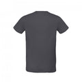 Dark Gray - Side - B&C Mens Inspire Plus Tee