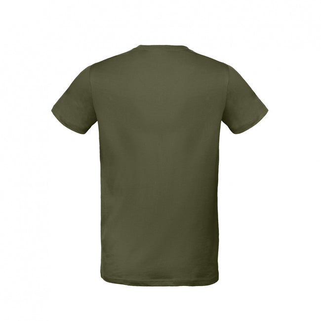 Urban Khaki - Back - B&C Mens Inspire Plus Tee