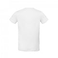 White - Back - B&C Mens Inspire Plus Tee