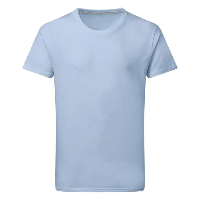 Sky Blue - Front - SG Mens Perfect Print Tee