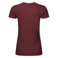 Burgundy - Back - SG Womens-Ladies Perfect Print Tee