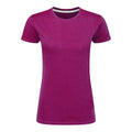 Dark Pink - Front - SG Womens-Ladies Perfect Print Tee
