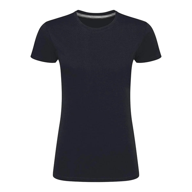 Navy Blue - Front - SG Womens-Ladies Perfect Print Tee