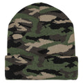 Jungle Camo - Back - Beechfield® Unisex Adults Camo Cuffed Beanie
