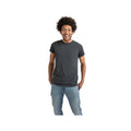 Charcoal Gray Melange - Front - Mantis Mens Troll Sleeve Tee