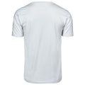 White - Back - Tee Jays Mens Luxury V-Neck Tee