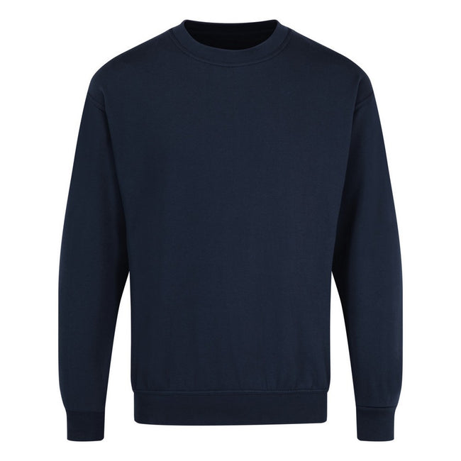 Navy Blue - Front - Ultimate Adults Unisex 50-50 Sweatshirt