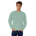 Sage - Back - B&C Mens Set In Sweatshirt