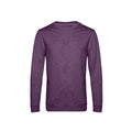 Heather Purple - Front - B&C Mens Set In Sweatshirt