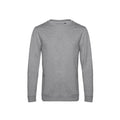 Heather Gray - Front - B&C Mens Set In Sweatshirt