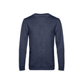 Heather Navy - Front - B&C Mens Set In Sweatshirt