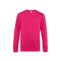 Magenta Pink - Front - B&C Mens King Crew Neck Sweater