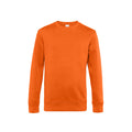 Pure Orange - Front - B&C Mens King Crew Neck Sweater