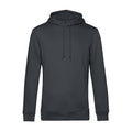 Asphalt - Front - B&C Mens Hooded Sweater