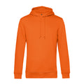 Pure Orange - Front - B&C Mens Hooded Sweater