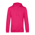 Magenta Pink - Front - B&C Mens Hooded Sweater