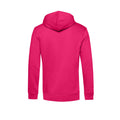 Magenta Pink - Back - B&C Mens Hooded Sweater