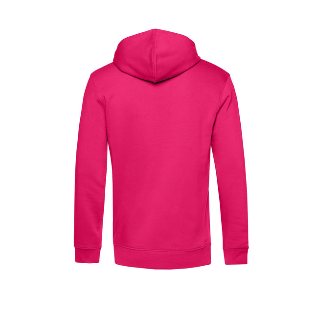 Magenta Pink - Back - B&C Mens Hooded Sweater