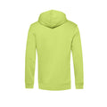Lime - Back - B&C Mens Hooded Sweater