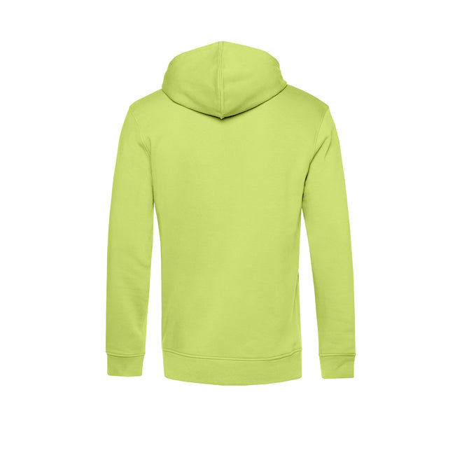 Lime - Back - B&C Mens Hooded Sweater