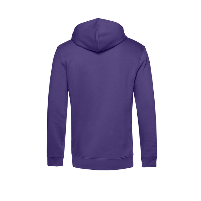 Radiant Purple - Back - B&C Mens Hooded Sweater