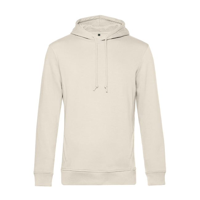 Off White - Front - B&C Mens Hooded Sweater