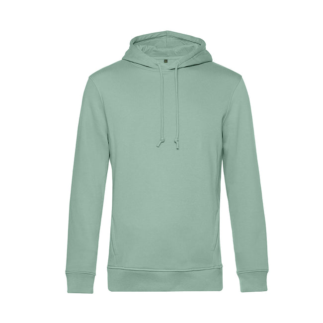Sage - Front - B&C Mens Hooded Sweater