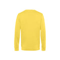 Yellow Fizz - Back - B&C Mens Crew Neck Sweat