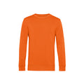 Pure Orange - Front - B&C Mens Crew Neck Sweat