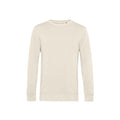 Off White - Front - B&C Mens Crew Neck Sweat