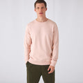 Soft Rose - Back - B&C Mens Crew Neck Sweat