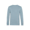 Blue Fog - Front - B&C Mens Crew Neck Sweat