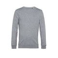 Heather Gray - Front - B&C Mens Crew Neck Sweat