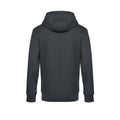 Asphalt - Back - B&C Mens King Zipped Hooded Sweat