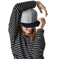 Gray-Black - Back - Beechfield Unisex Adult Two Tone Baseball Cap