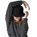Black - Back - Beechfield Unisex Adult Two Tone Baseball Cap