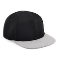 Black-Gray - Front - Beechfield Unisex Adult Two Tone Baseball Cap