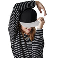 Black-Gray - Back - Beechfield Unisex Adult Two Tone Baseball Cap