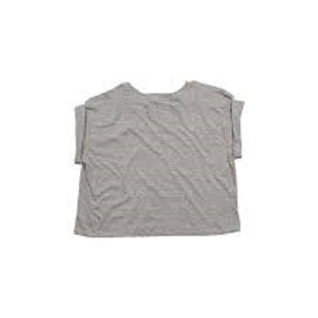 Gray Heather - Front - Mantis Womens-Ladies Crop Top