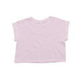 Soft Pink - Front - Mantis Womens-Ladies Crop Top