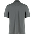 Dark Grey - Back - Kustom Kit Mens Polo Shirt