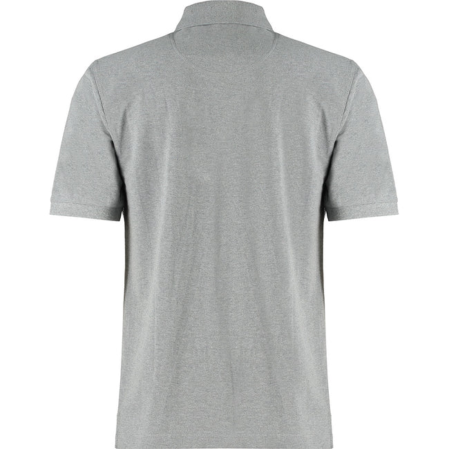 Dark Grey - Side - Kustom Kit Mens Polo Shirt