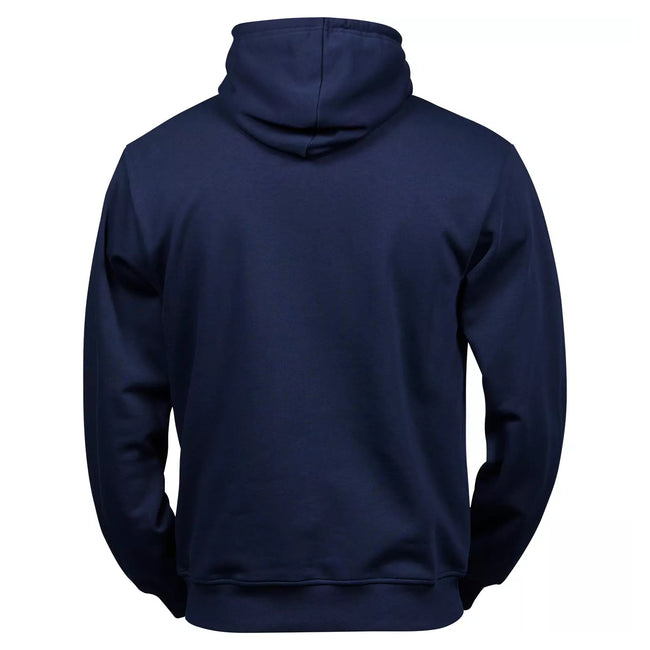 Navy Blue - Back - Tee Jays Mens Power Hoodie