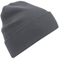 Graphite - Front - Beechfield Original Cotton Cuffed Beanie