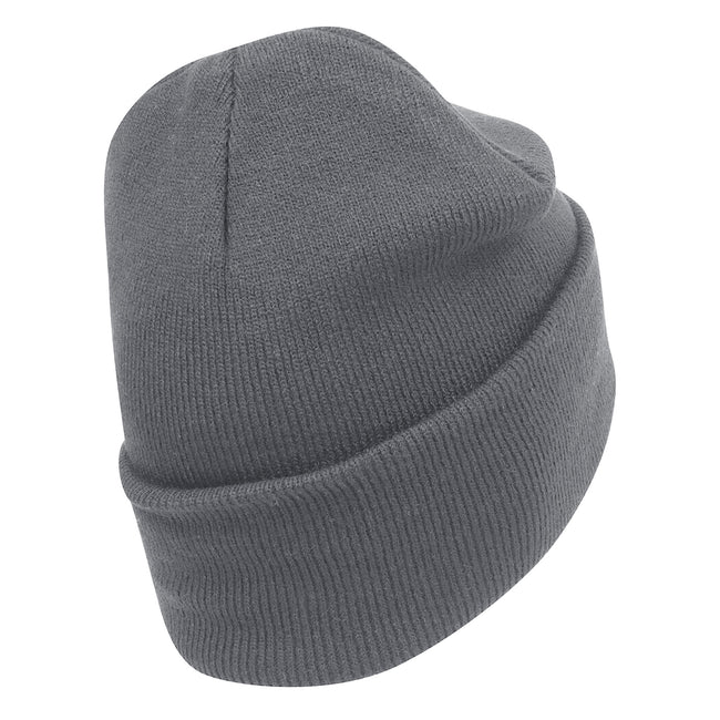 Graphite - Back - Beechfield Original Cotton Cuffed Beanie
