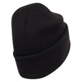 Black - Back - Beechfield Original Cotton Cuffed Beanie