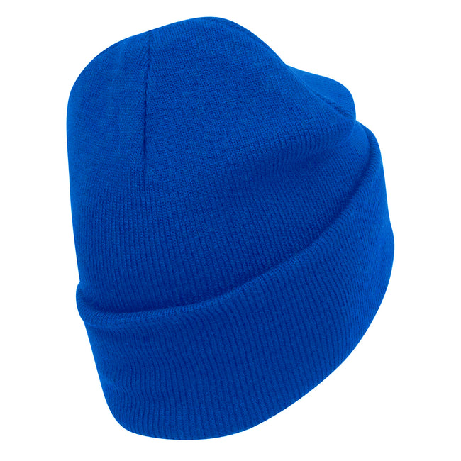 Bright Royal Blue - Back - Beechfield Original Cotton Cuffed Beanie