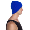 Bright Royal Blue - Side - Beechfield Original Cotton Cuffed Beanie