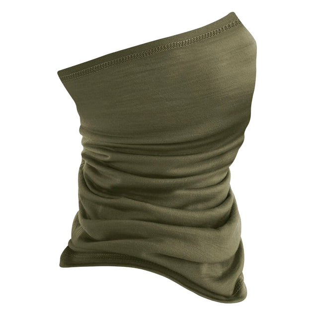 Military Green - Front - Beechfield Morf Merino Wool Snood