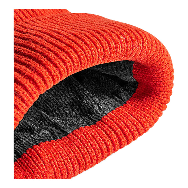 Fire Red - Back - Beechfield Elements Wind Resistant Beanie
